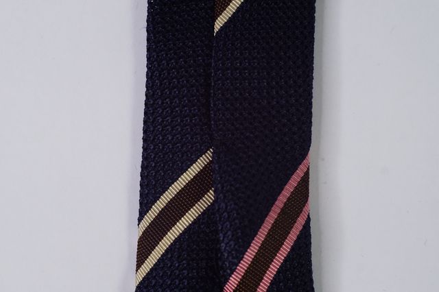 Antonio Muro Cravatta Seta Strisce Regimentale