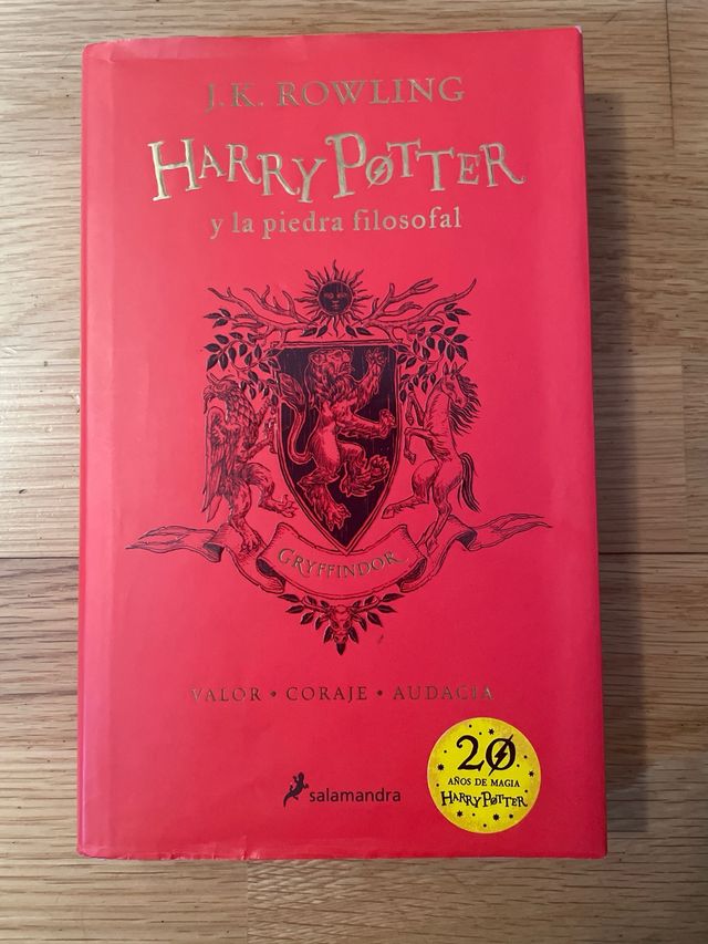 Libro Harry Potter y la piedra filosofal