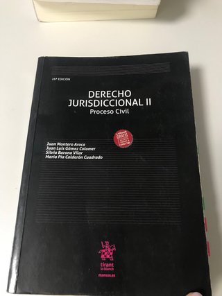Derecho Jurisdiccional II (proceso civil)