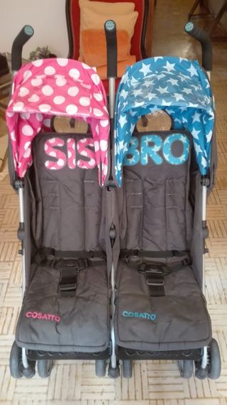 Carrito gemelar Cosatto