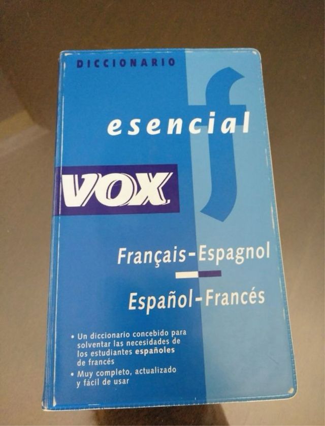 Diccionario Español- francés, “VOX” .