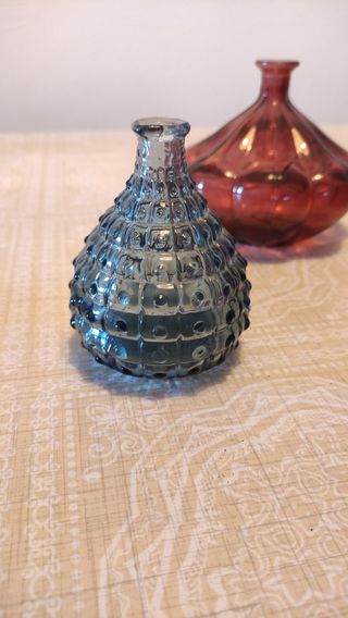 JUEGO RECIPIENTES CRISTAL TOCADOR