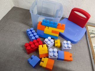 Silla Lego duplo 25 piezas