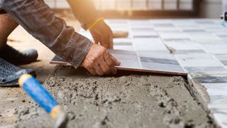 Colocación de baldosas y azulejos