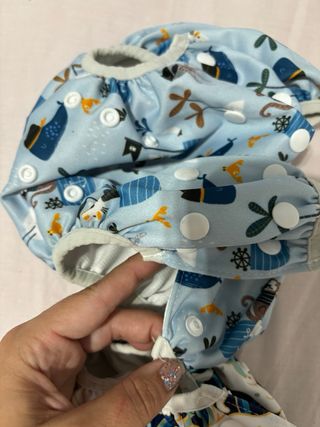 Pañales reutilizables tela