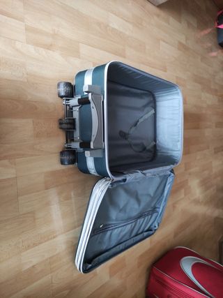 Maleta de viaje oscura