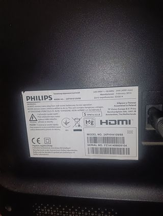 Televisor 24" Philips 200€