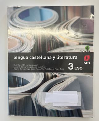 Lengua castellana 3 ESO SM + antología