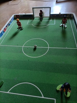 Futbolín de Playmobil