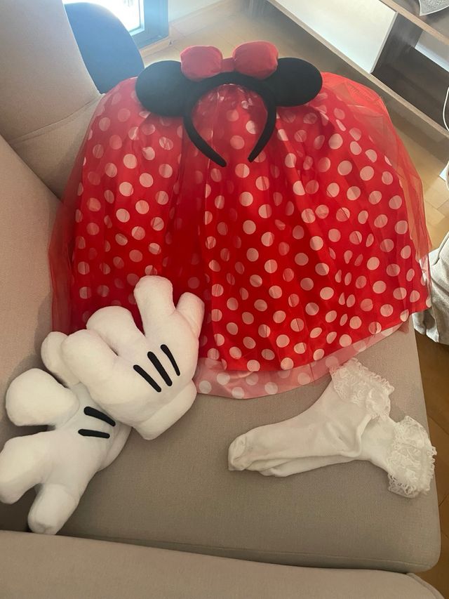 Disfraz de mujer Minie