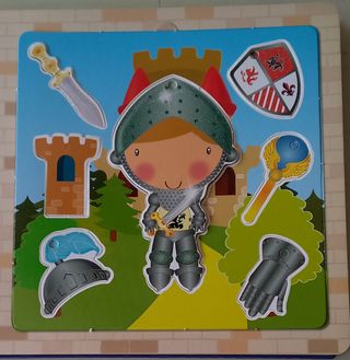 Caballeros y dragones.