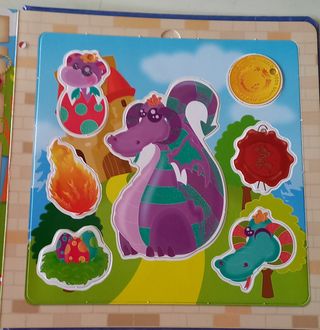 Caballeros y dragones.