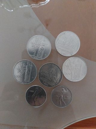 Vecchie monete in Lire italiane