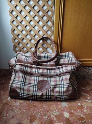 Bolsa de viaje grande con neceser