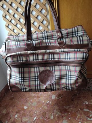 Bolsa de viaje grande con neceser