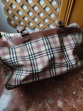 Bolsa de viaje grande con neceser