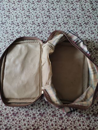 Bolsa de viaje grande con neceser