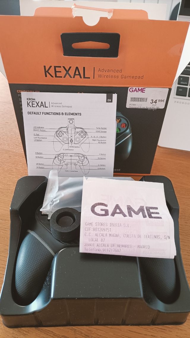 GAMEPAD KROM KEXAL MANDO