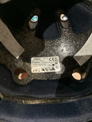 Patines, casco y protecciones