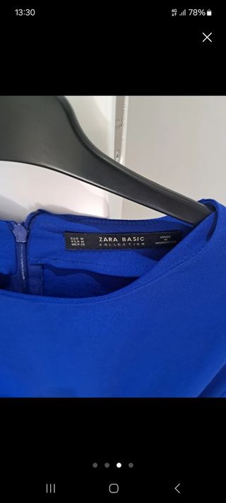 Mono Zara talla m puesto 2 veces 