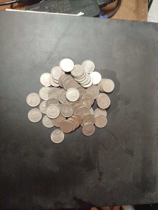 71 monedas 5 pesetas 1975 Juan Carlos I