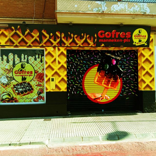 decorador pintor Grafiti diseño cartel rotulo web