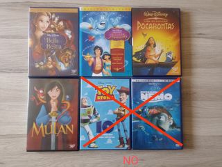 Películas Disney DVD