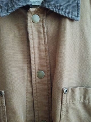 Chaqueta zara hombre oversize 