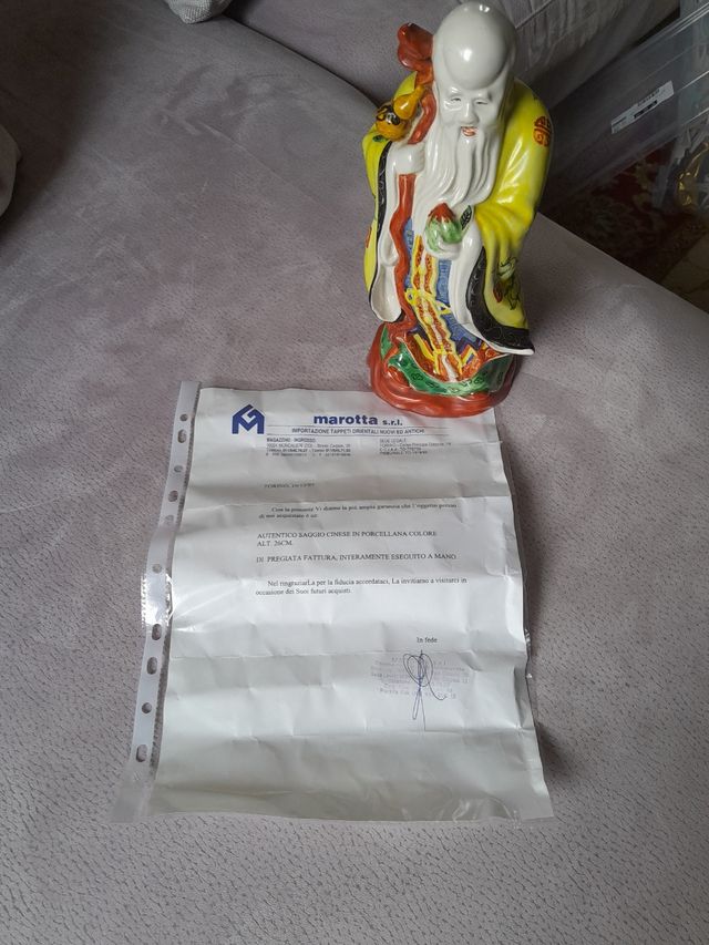 PROMO Saggio cinese in porcellana