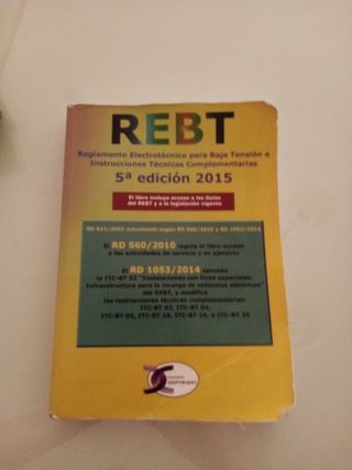 Libro REBT 5@ edición 2015