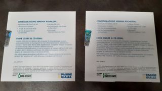 2 CD-rom Pagine Bianche Facile trovarsi 