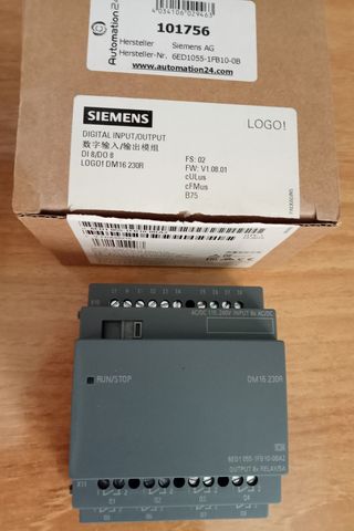 Módulo 8 contactos extra para Siemens Logo8