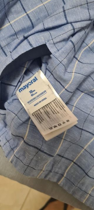 Giubbottino bimbo double face