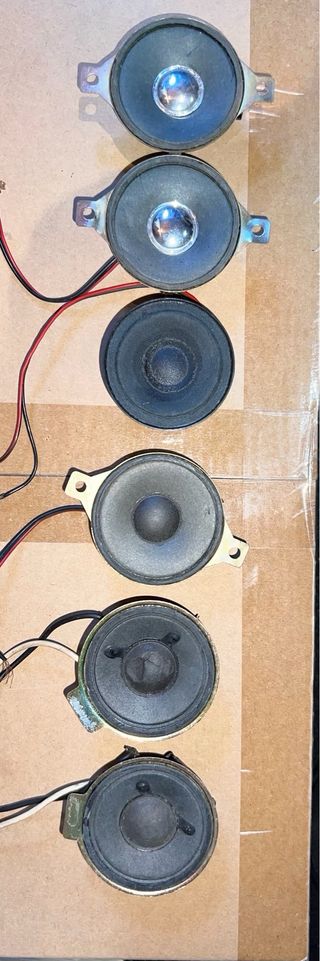 Lotto altoparlanti vintage