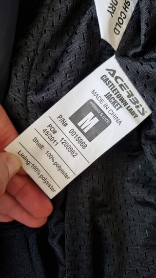 Chaqueta moto mujer Acerbis M