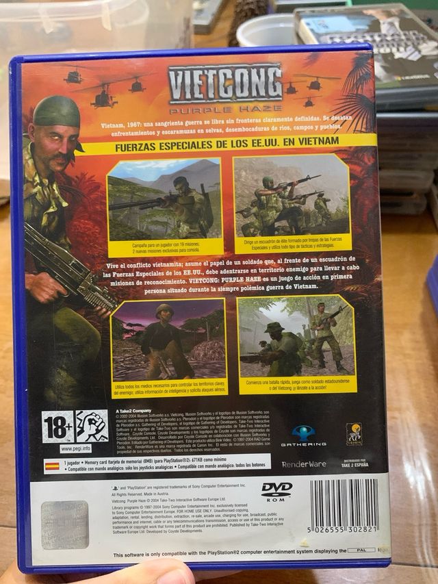 PS2 Vietcong Purple Haze