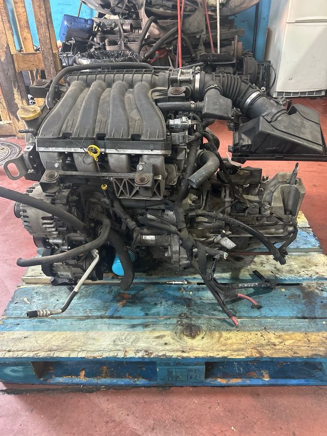 Motor y caja de cambios Laguna
