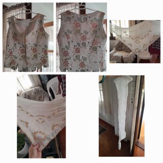 TRAJE DE VILLENERA -VERAN,NO TIENE MARCA-ARTESANO