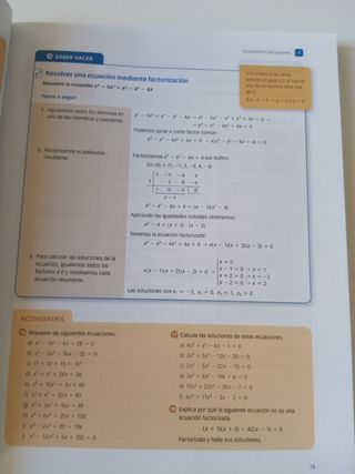 Matemáticas 4eso