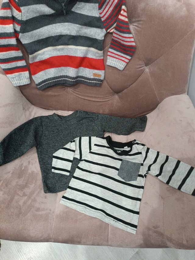 Jersey + 2 camisetas bebé 