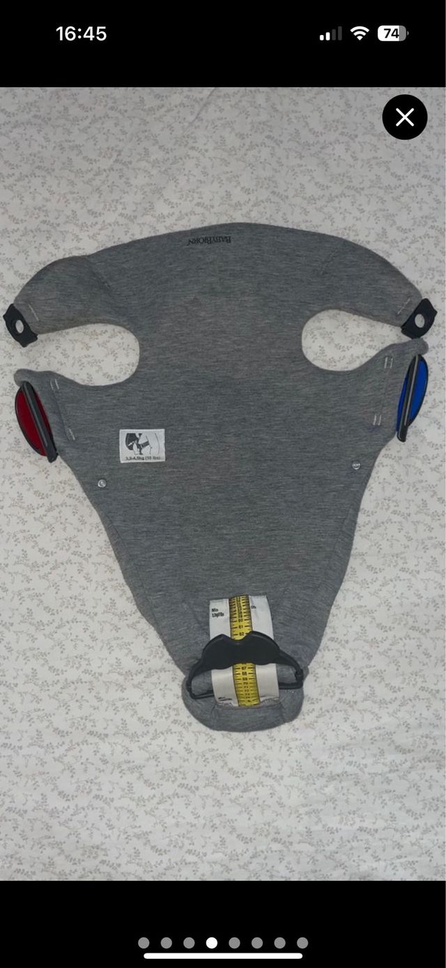 Porteo mochila baby bjorn