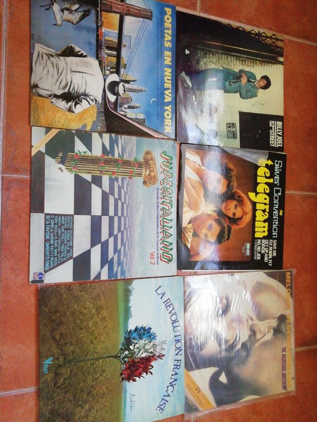 Lote discos vinilo lp