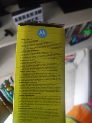Teléfono inalámbrico motorola