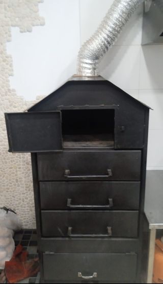 Horno industrial de gas con 5 cajones