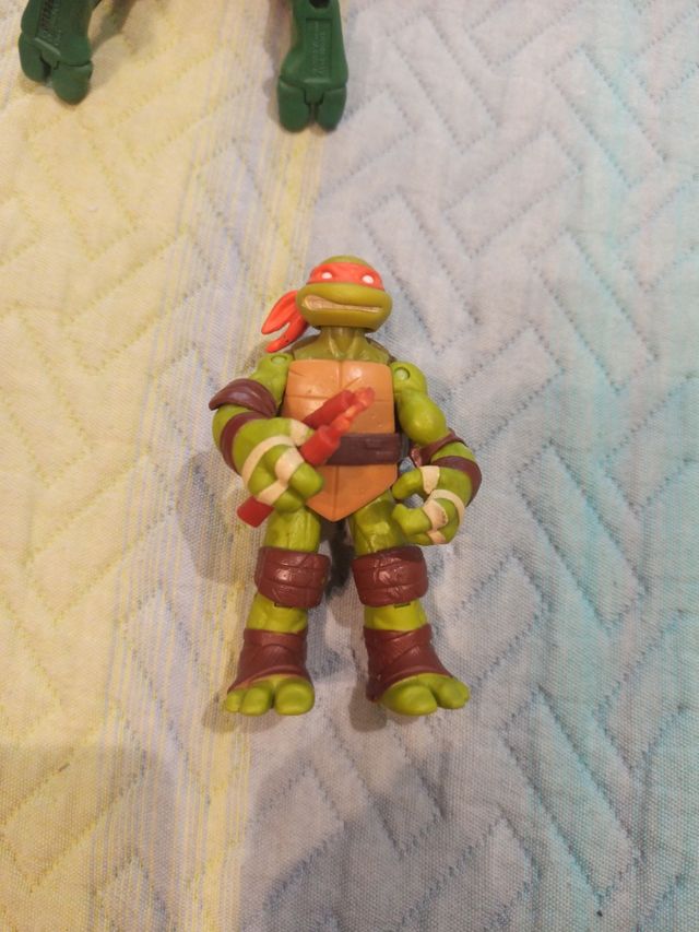 Lote tortugas ninja Michel Angelo