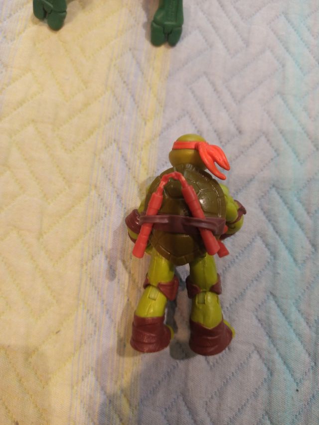 Lote tortugas ninja Michel Angelo