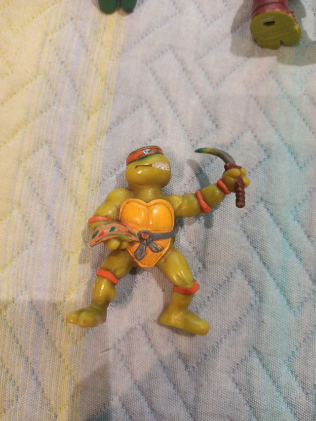 Lote tortugas ninja Michel Angelo