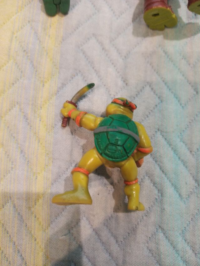 Lote tortugas ninja Michel Angelo