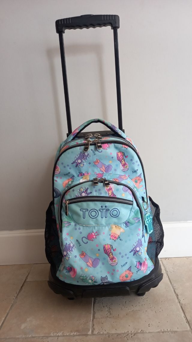 Mochila Totto ruedas escolar