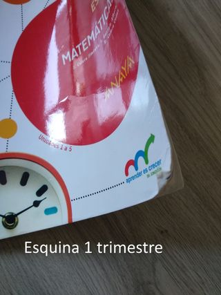 Libros matemáticas 1ºESO Anaya (trimestre 1, 2, 3)